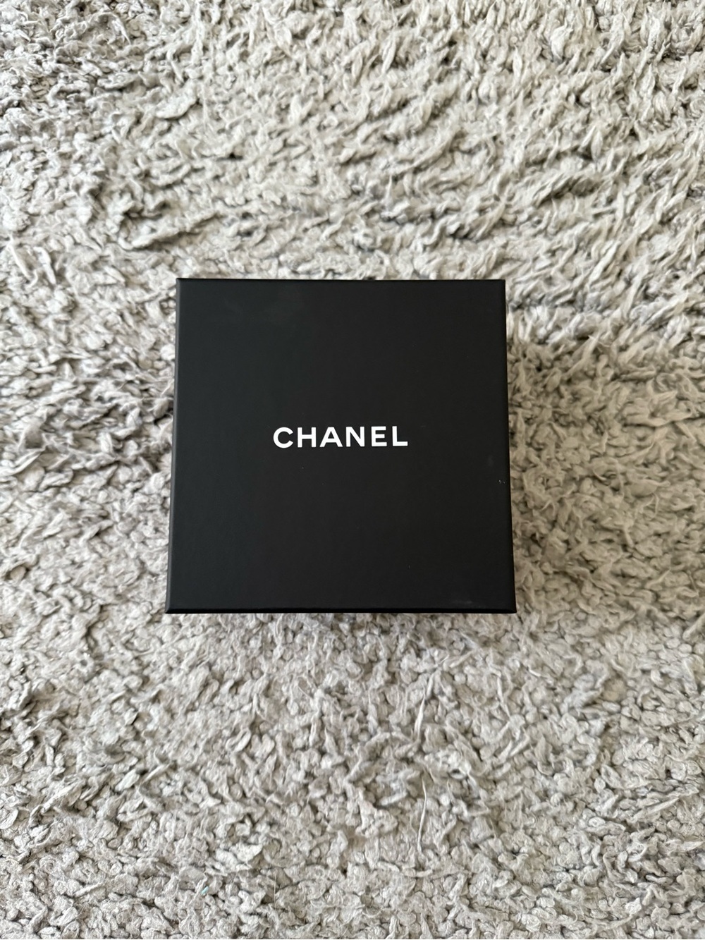 CHANEL Empty Black Jewelry Box - Picture 1 of 4